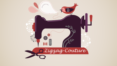 Zigzag-couture