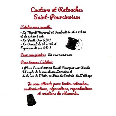 Couture et Retouches Saint Pourcinoises