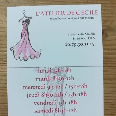 L'atelier de Cécile