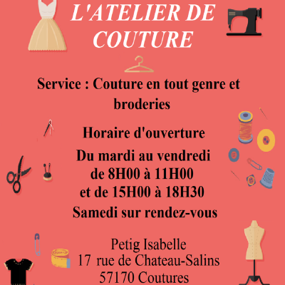 L'atelier de Couture Petig Isabelle